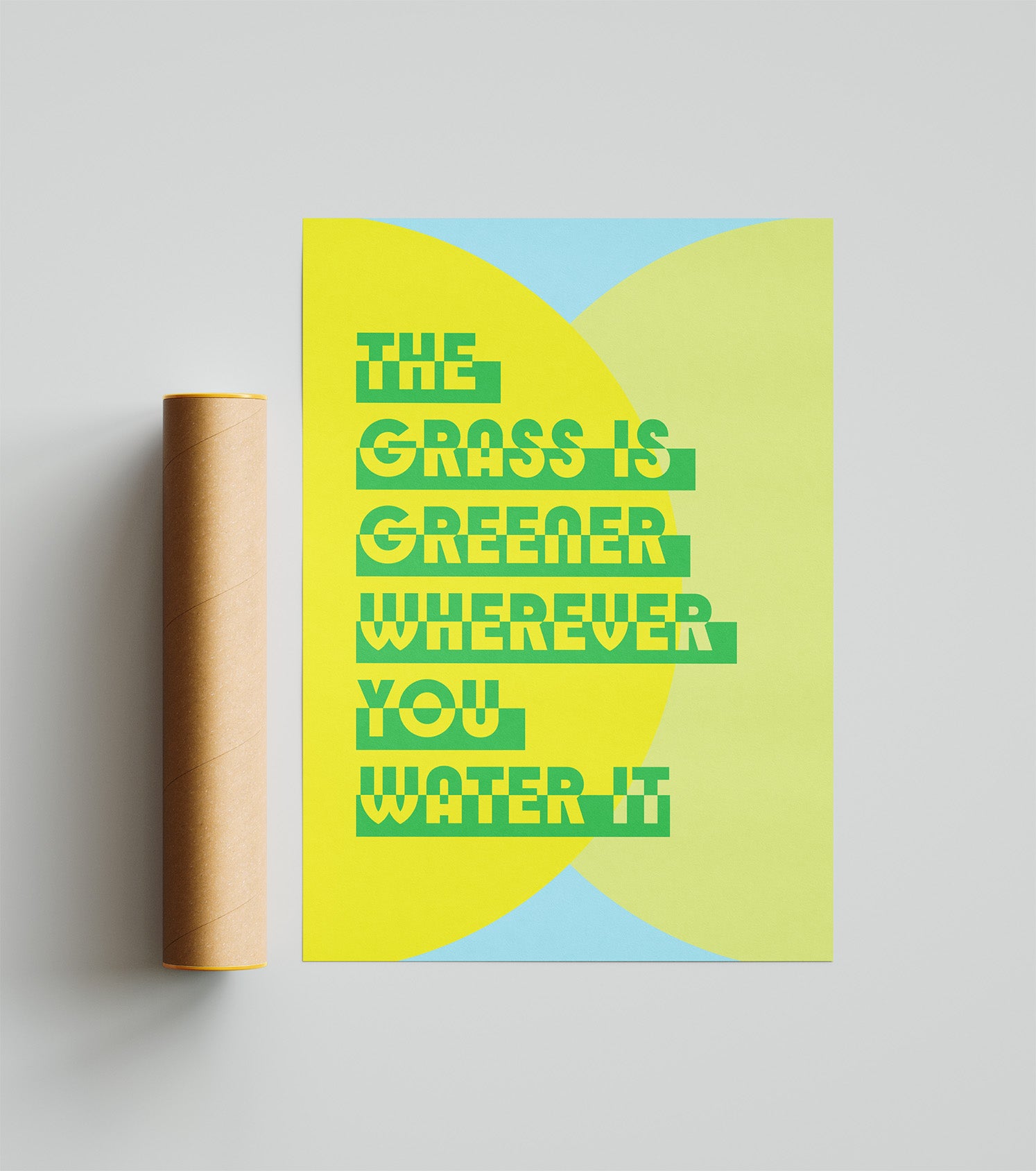 Grass is Greener Poster without Frame