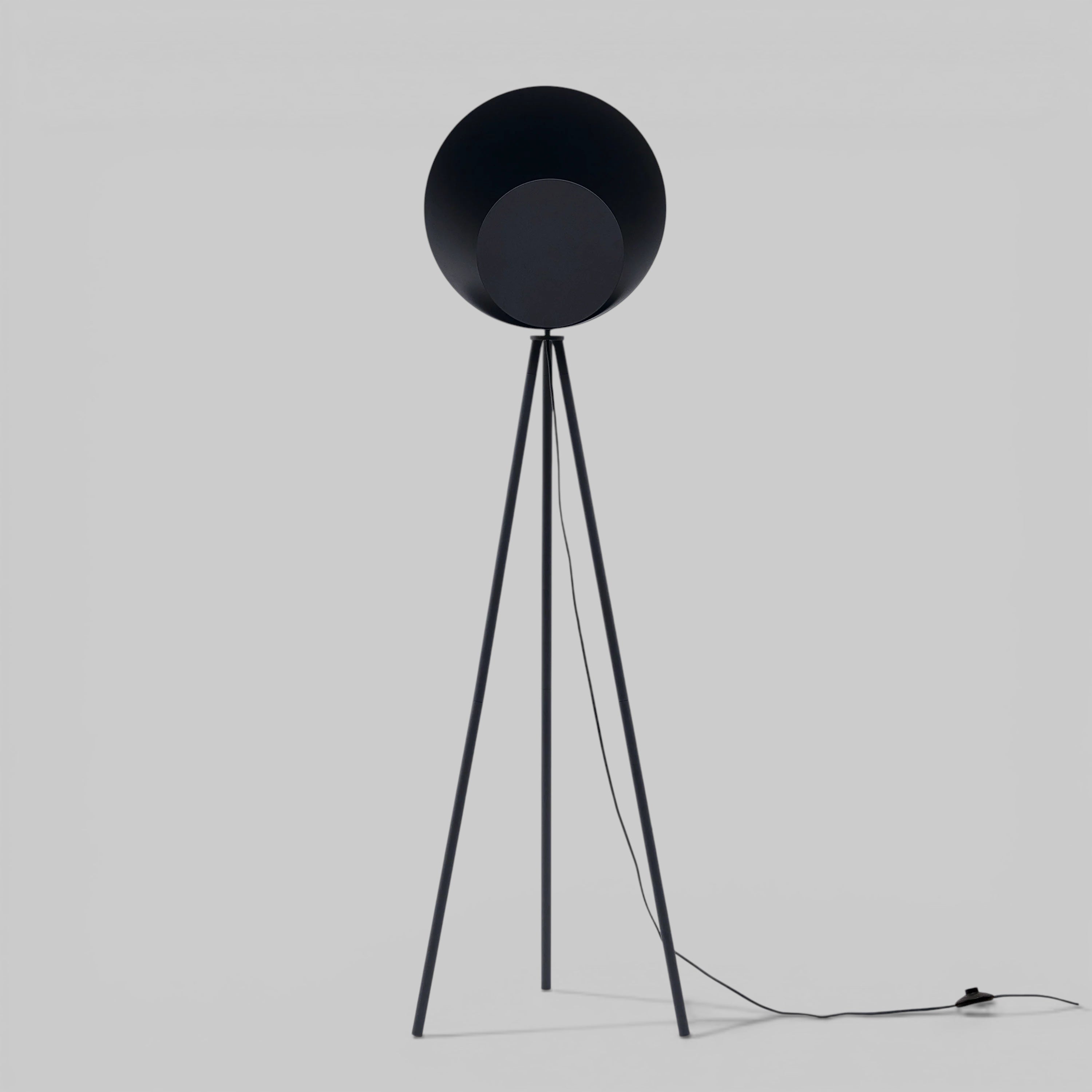 Black diffuser floor lamp from houseof