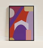 Mi Casa Poster Black Frame Kefino