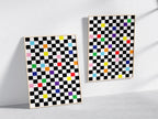 Checkmate Poster Natural Wood Kefino