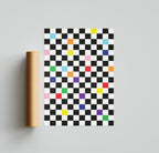 Checkmate Poster Unframed Kefino