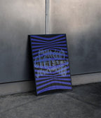 Please don't overstay your welcome Poster A2 (42x59.4cm) Black Frame Kefino