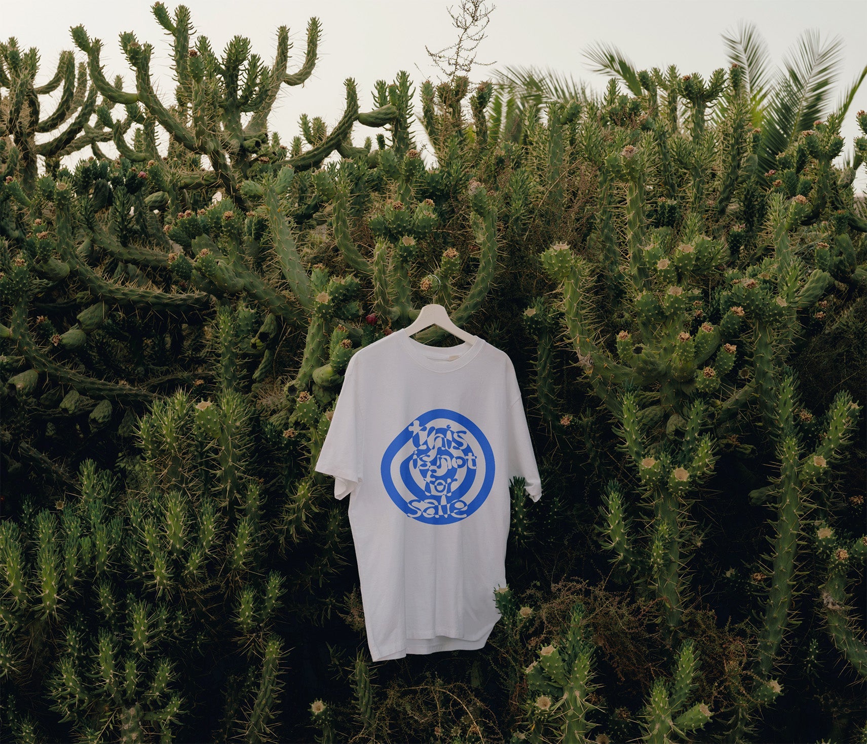 This Is Not For Sale T-Shirt - White/Blue Kefino