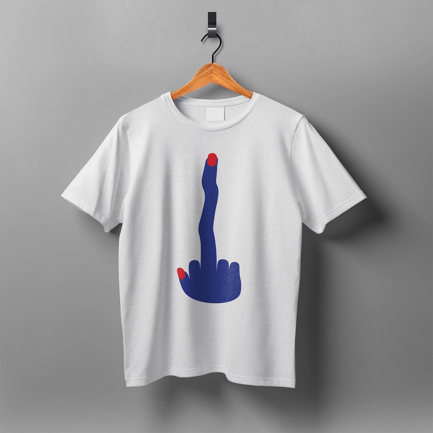 Middlefinger T-Shirt Kefino