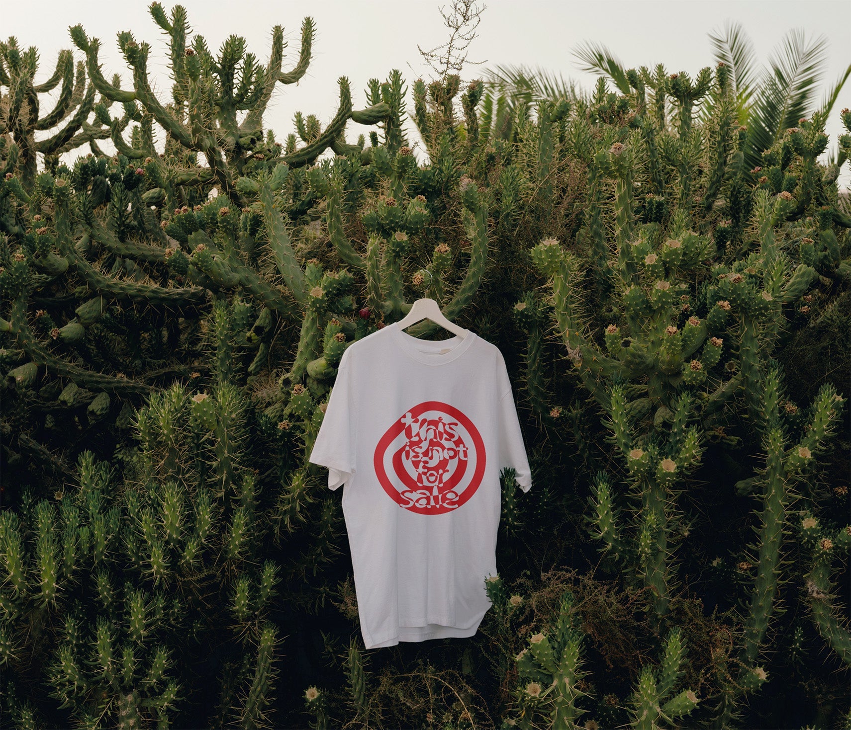 This Is Not For Sale T-Shirt - White/Red Kefino