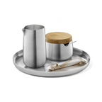 Brushed Stainless Steel Cream Jug | 350ml Proleno