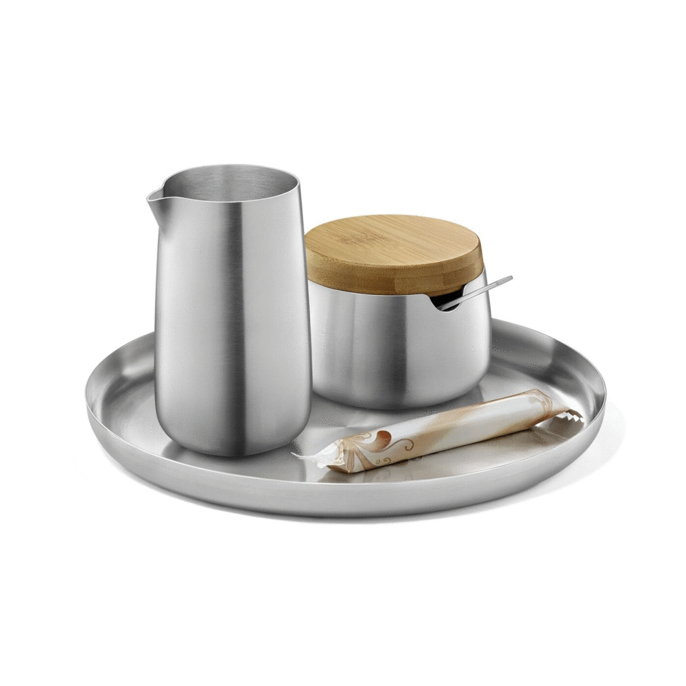 Brushed Stainless Steel Cream Jug | 350ml Proleno