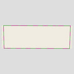 MEADOW Pink & Green Checkerboard Runner 180x63cm Contrado