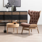 SPIN Mid-century wooden coffee table with hidden, revolving storage KEFINO