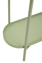 GROVE Green and Gold Iron Console Side Table KEFINO