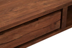 TERRA Acacia Wood Coffee Table with Drawer KEFINO