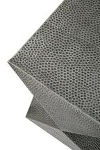 APEX Inverted Triangular Stool/Side Table in Antique Zinc KEFINO