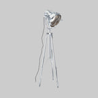 STANCE Silver Industrial Tripod Floor Lamp KEFINO