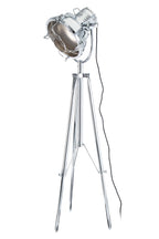 STANCE Silver Industrial Tripod Floor Lamp KEFINO