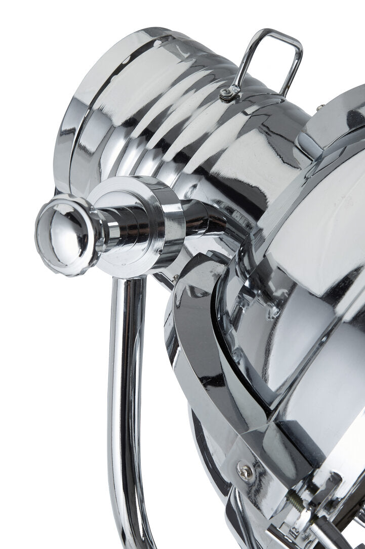 STANCE Silver Industrial Tripod Floor Lamp KEFINO