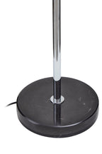 BINARY (Table) Two-Sphere Silver Finish Metal Table Lamp KEFINO