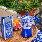 Bialetti X Dolce&Gabbana Blue Mediterranean Moka Express Brew Italia