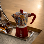 Bialetti X Dolce&Gabbana Sicilian Cart Moka Express | 3 or 6 cup Brew Italia