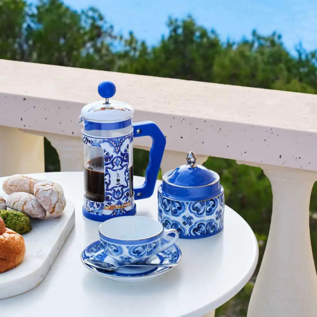 Bialetti X Dolce&Gabbana Blue Mediterranean Cafetiere Brew Italia