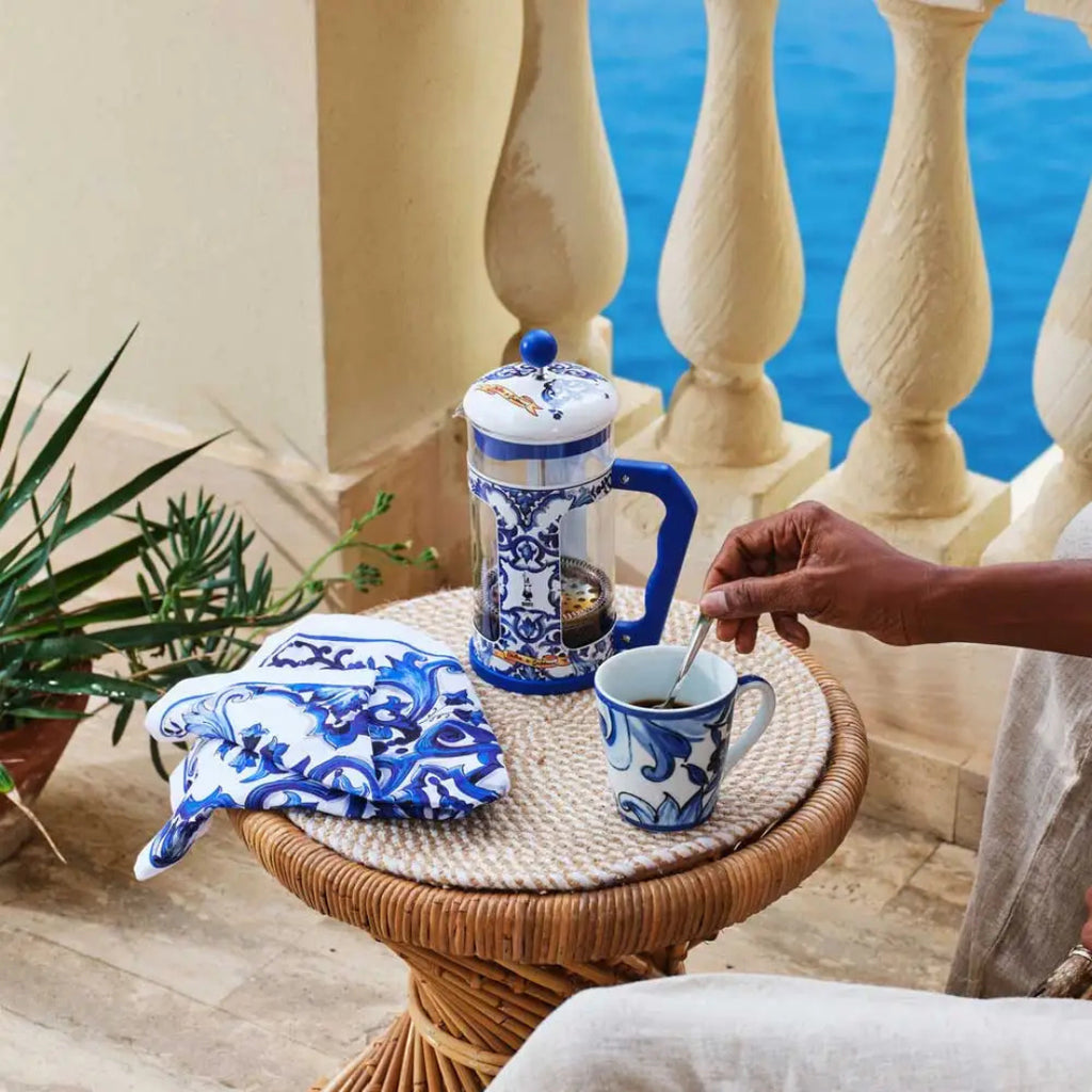 Bialetti X Dolce&Gabbana Blue Mediterranean Cafetiere Brew Italia