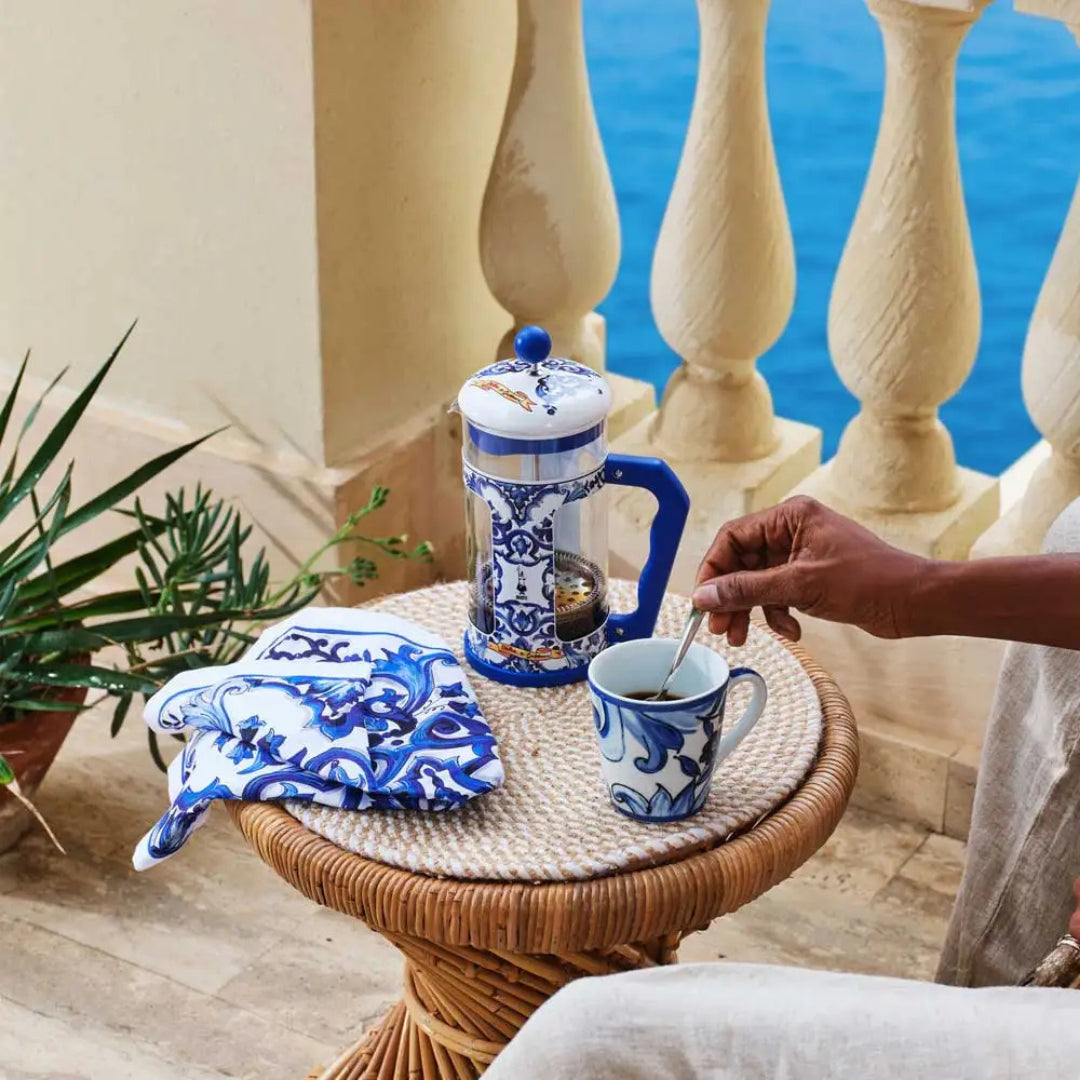 Bialetti X Dolce&Gabbana Blue Mediterranean Cafetiere Brew Italia