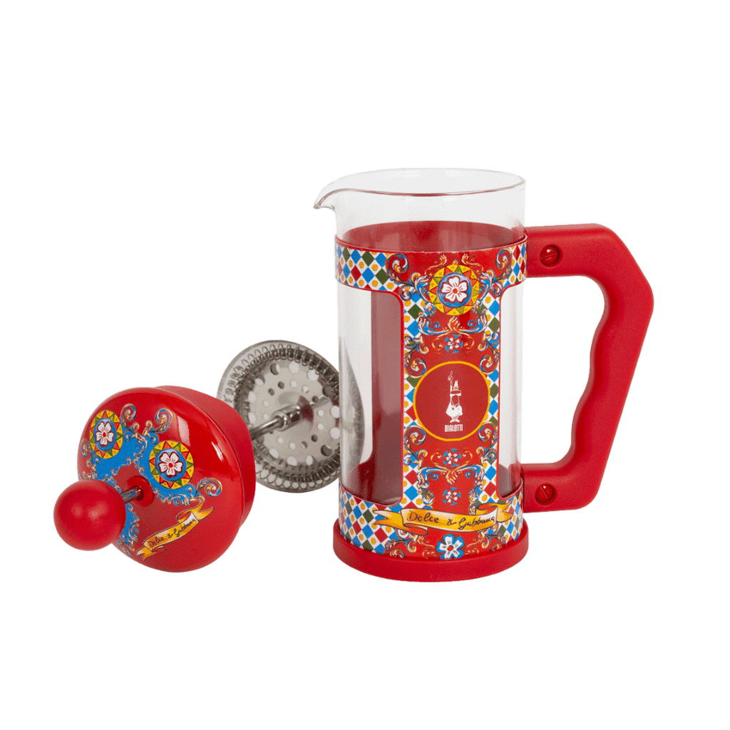 Bialetti X Dolce&Gabbana Sicilian Cart Cafetiere | Red Brew Italia