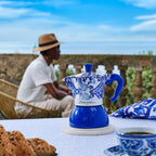 Bialetti X Dolce&Gabbana Blue Mediterranean Moka Induction Brew Italia