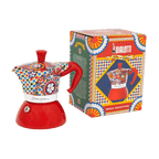 Bialetti X Dolce&Gabbana Sicilian Cart Moka Induction | 2 or 4 cup | Red Brew Italia
