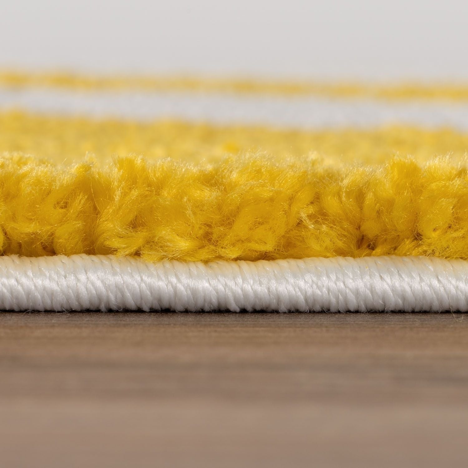 Joli Wave Yellow & White Rug | Rectangular | 80x150cm − 200x290cm The Rugs