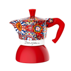 Bialetti X Dolce&Gabbana Sicilian Cart Moka Induction | 2 or 4 cup | Red Brew Italia