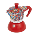 Bialetti X Dolce&Gabbana Sicilian Cart Moka Induction | 2 or 4 cup | Red Brew Italia