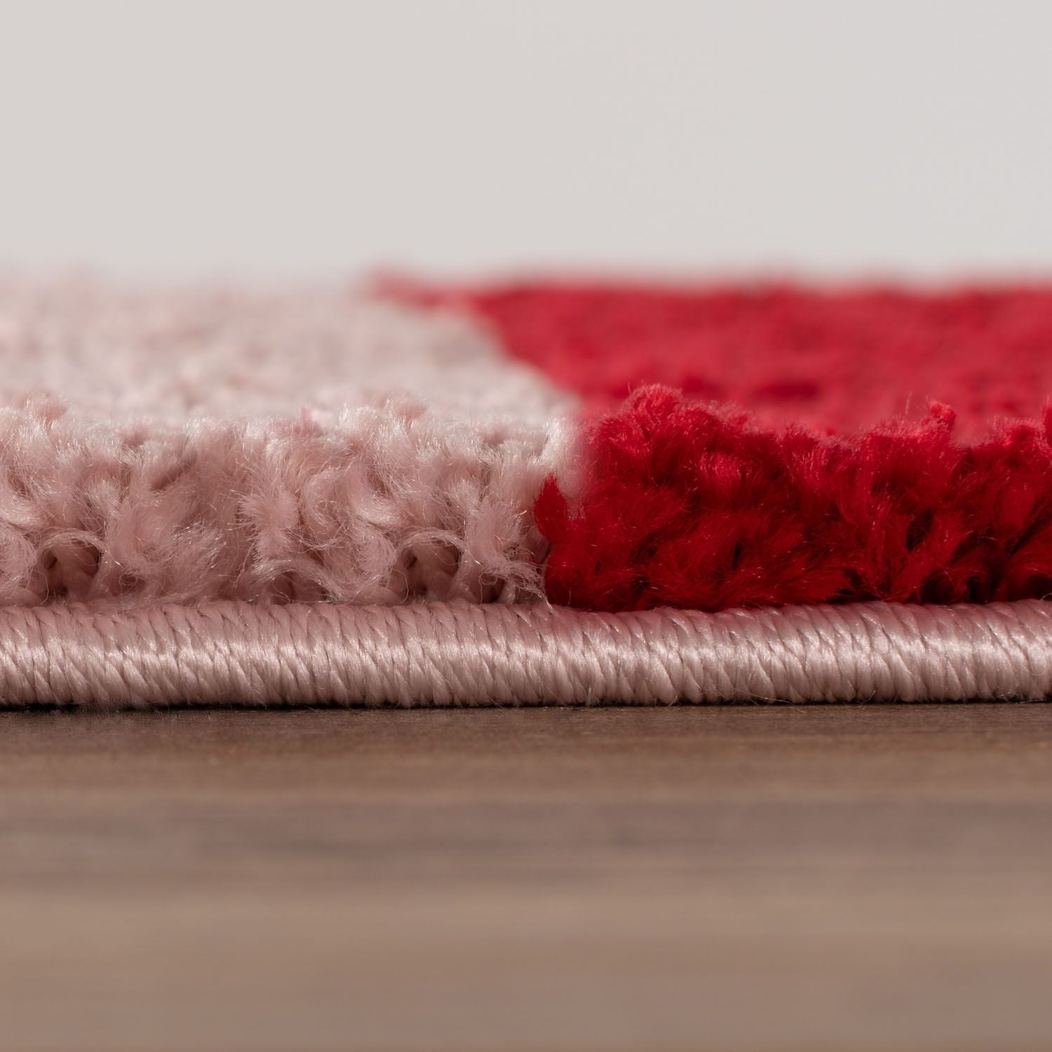 Joli Geometric Red & Pink Rug | Rectangular | 80x150cm − 200x290cm The Rugs