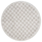 Moodi Shaggy Light Beige/White Rug | Rectangular | Round Ø 120 cm The Rugs