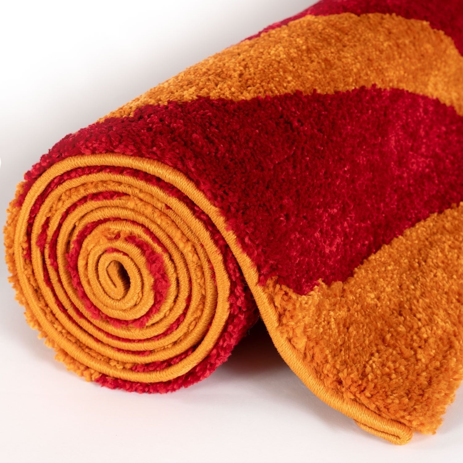 Joli Wave Red & Orange Rug | Rectangular | 80x150cm − 200x290cm The Rugs