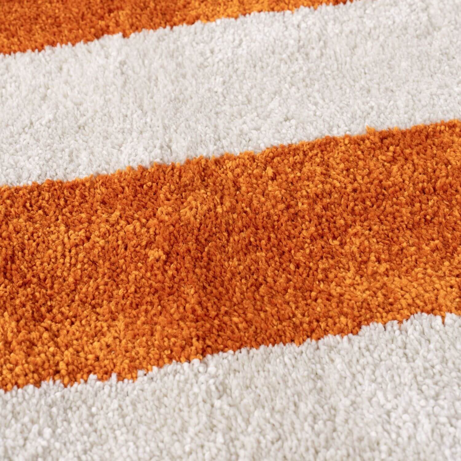 Joli Geometric Orange & White Rug | Rectangular | 80x150cm − 200x290cm The Rugs