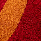 Joli Wave Red & Orange Rug | Rectangular | 80x150cm − 200x290cm The Rugs