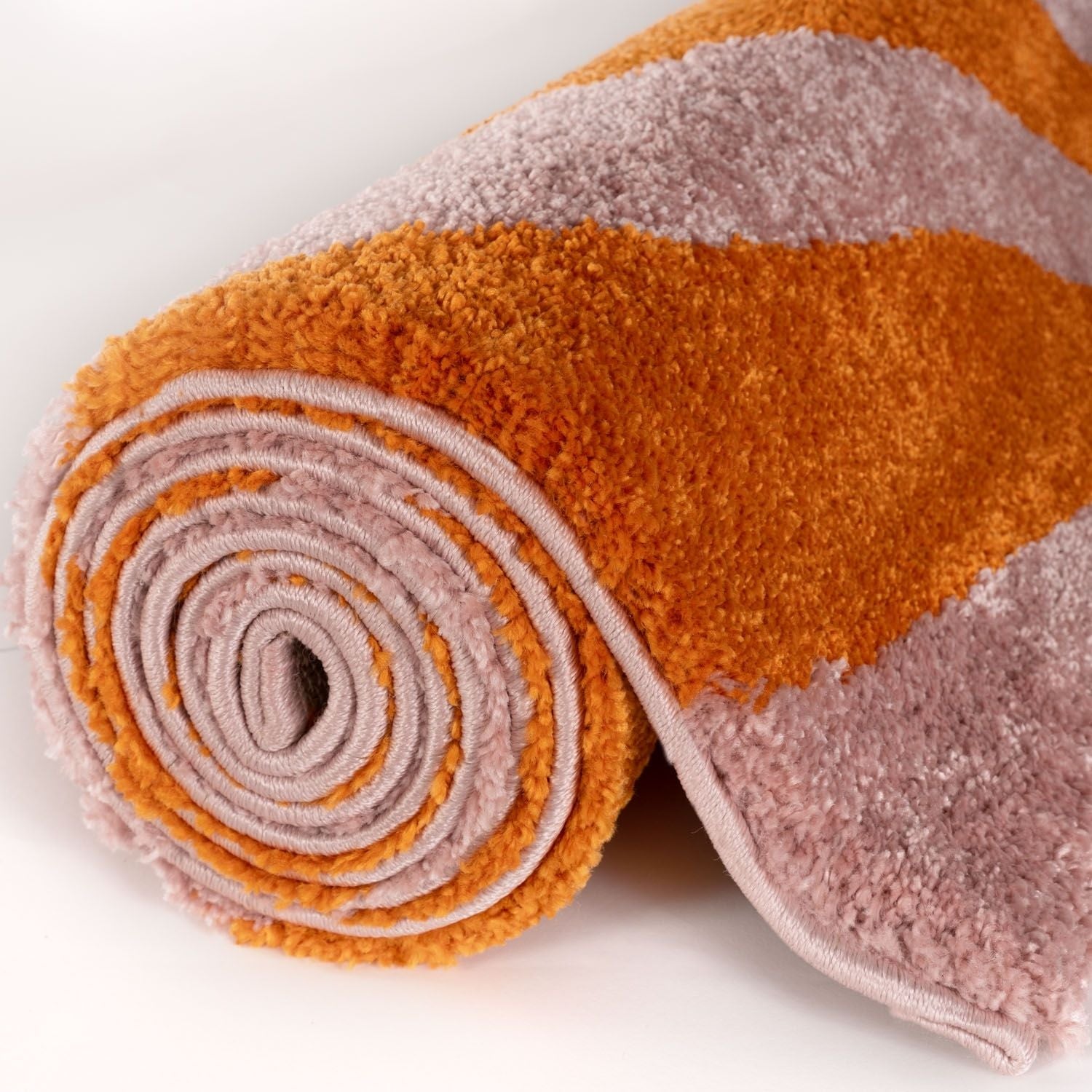 Joli Wave Orange & Pink Rug | Rectangular | 80x150cm − 200x290cm The Rugs