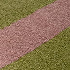 Joli Geometric Green & Pink Rug | Rectangular | 80x150cm − 200x290cm The Rugs