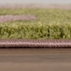 Joli Green & Pink Doodle Rug | Rectangular | 80x150cm − 200x290cm The Rugs