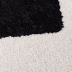 Joli Checkered Black & White Rug | Rectangular | 80x150cm − 200x290cm The Rugs