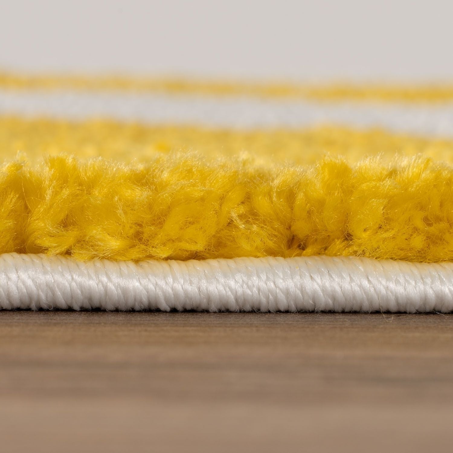 Joli Checkered Yellow & White Rug | Rectangular | 80x150cm − 200x290cm The Rugs