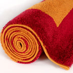Joli Geometric Red & Orange Rug | Rectangular | 80x150cm − 200x290cm The Rugs