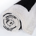 Joli Geometric Black & White Rug | Rectangular | 80x150cm − 200x290cm The Rugs