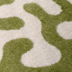 Joli Green & White Doodle Rug | Rectangular | 80x150cm − 200x290cm The Rugs
