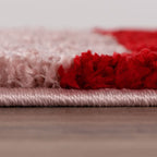 Joli Red & Pink Doodle Rug | Rectangular | 80x150cm − 200x290cm The Rugs