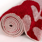 Joli Red & Pink Doodle Rug | Rectangular | 80x150cm − 200x290cm The Rugs