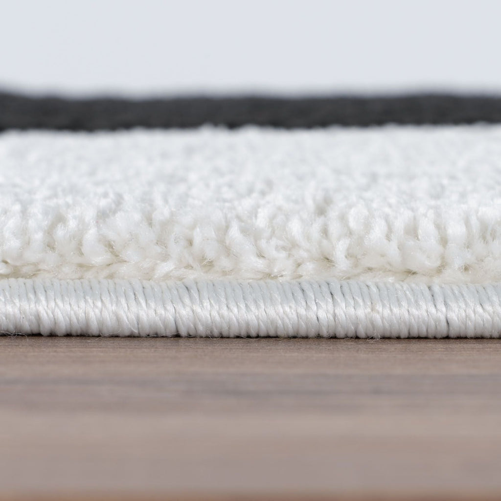 Joli Geometric Black & White Rug | Rectangular | 80x150cm − 200x290cm The Rugs