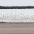 Joli Geometric Black & White Rug | Rectangular | 80x150cm − 200x290cm The Rugs