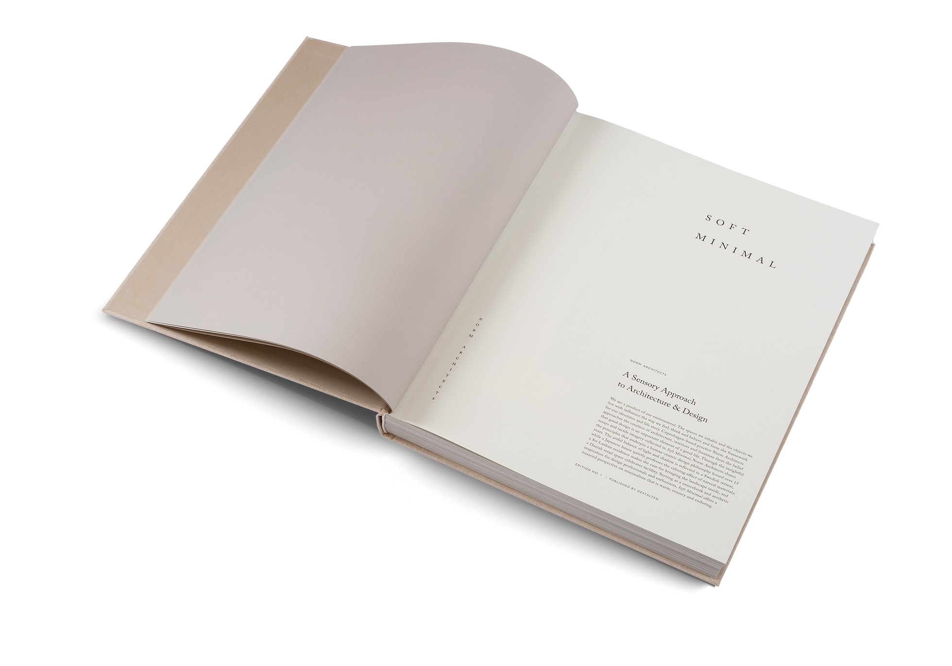 Soft Minimal − Norm Architects: A Sensory Approach to Architecture and Design DIE GESTALTEN VERLAG UK LTD