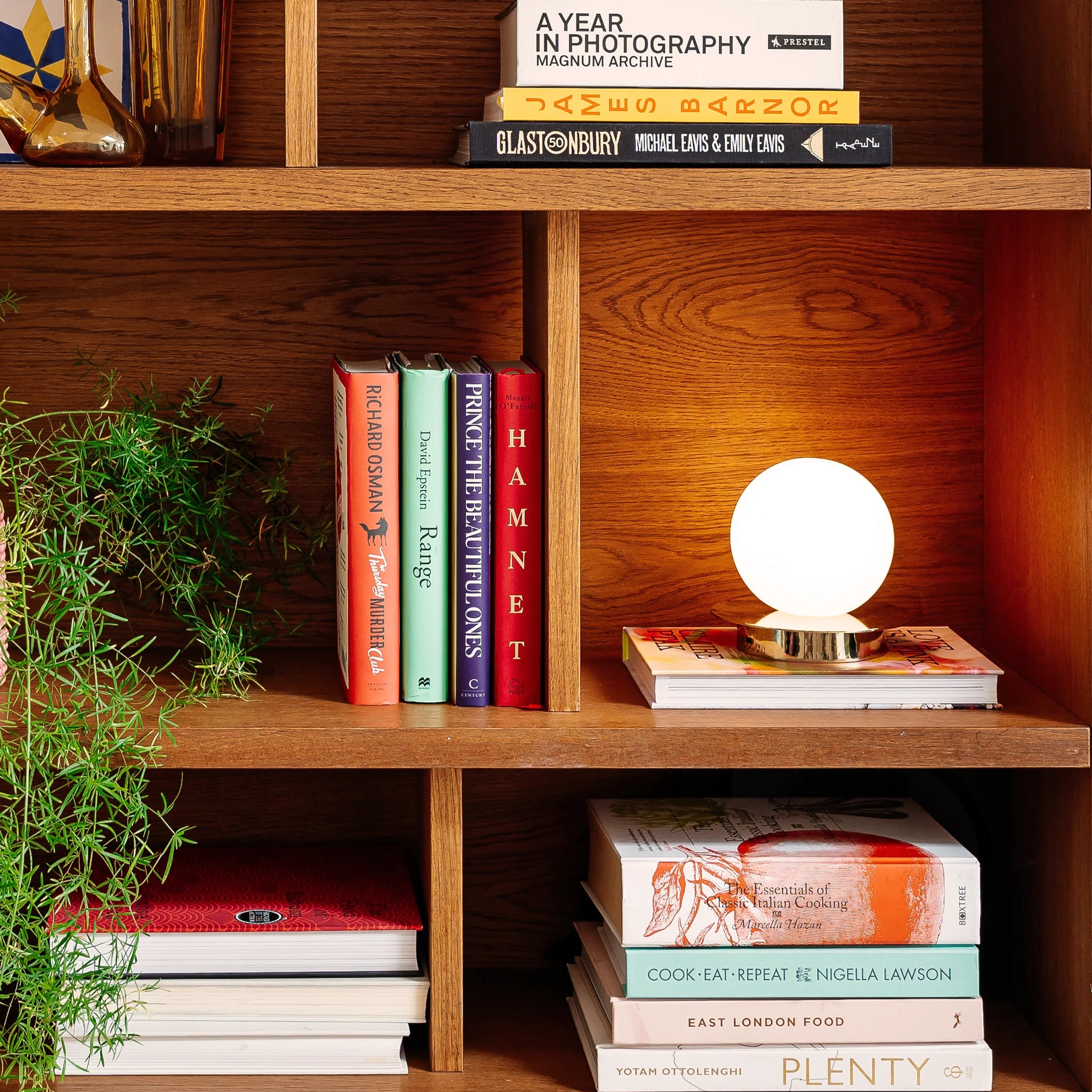 Brass opal disk cordless table lamp houseof KEFINO